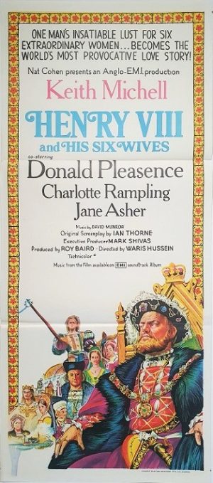 Henry The Viii And His Wives Australian Daybill Movie Poster (1)