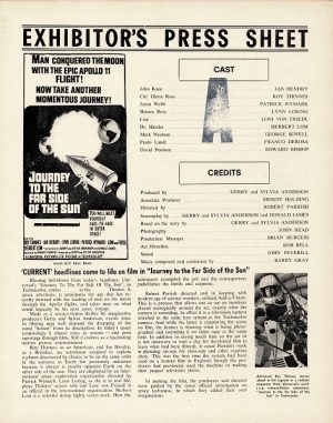 Journey To The Far Side Of The Moon Australian Press Sheet (2)