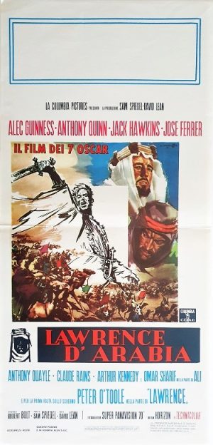 Lawrence Of Arabia Italian Locandina Movie Poster (4)