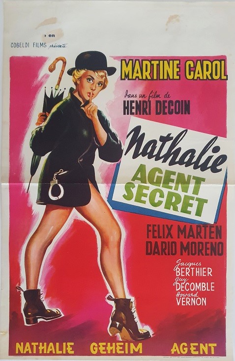 Nathalie Secret Agent Belgium Movie Poster (6)