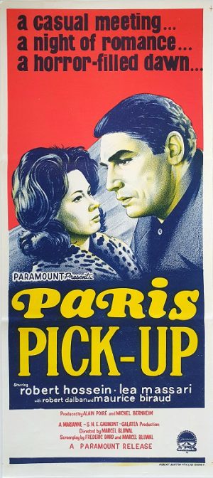 Paris Pick Up Australian Daybill Movie Poster