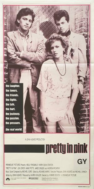 Pretty In Pink Australian Daybill Movie Poster (1)