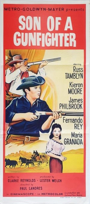 Son Of A Gunfighter Australian Daybill Movie Poster (11)