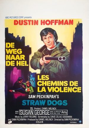 Straw Dogs Belgium Movie Poster Edited