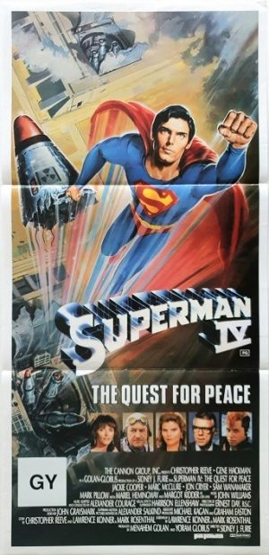 Superman 4 Australian Daybill Movie Poster (2)