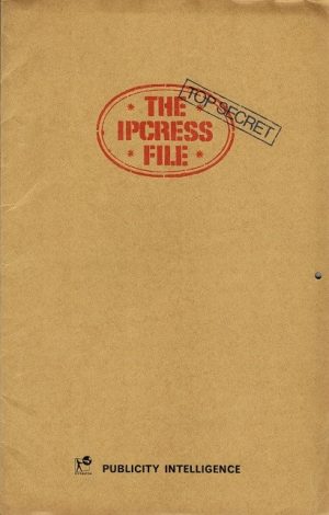 The Ipcress File Uk Campaign Book Micheal Caine (2)