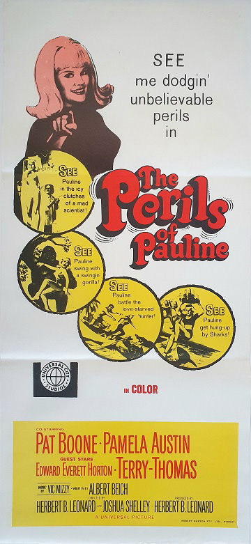 The Perils Of Pauline Australian Daybill Movie Poster