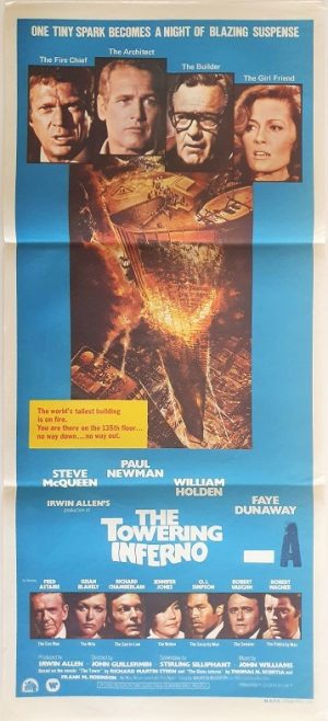 Towering Inferno Australian Daybill Movie Poster (2)