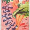 Words And Music Australian Daybill Movie Poster Judy Garland Gene Kelly