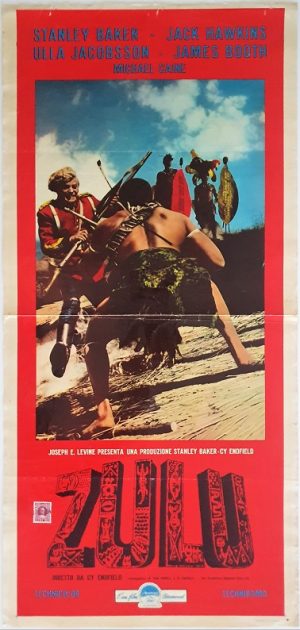 Zulu Italian Locandina Movie Poster (1)