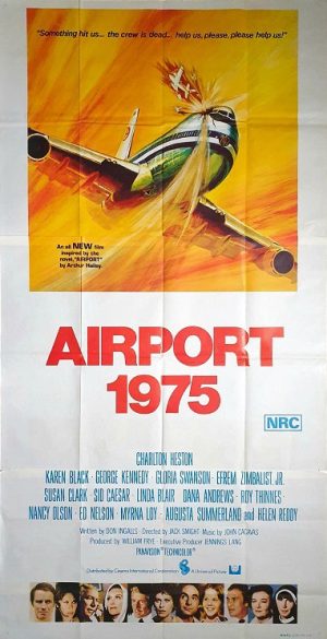 Airport 1975 Australian 3 Sheet Movie Poster
