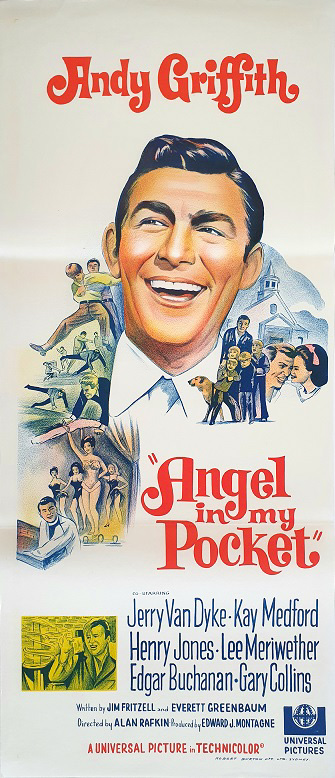 Angel In My Pocket Australian Daybill Movie Poster