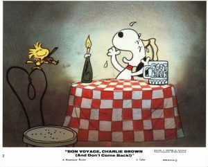 Bon Voyage Charlie Brown Us 8 X 10 Still Snoopy