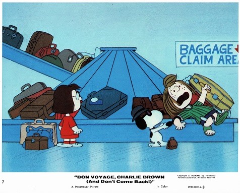 Bon Voyage Charlie Brown Us 8 X 10 Snoopy (2)