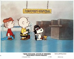 Bon Voyage Charlie Brown Us 8 X 10 Snoopy (3)