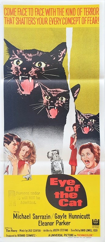Eye Of The Cat Australian Daybill Movie Poster