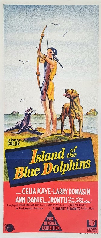 Island Of The Blue Dolphins : The Film Poster Gallery