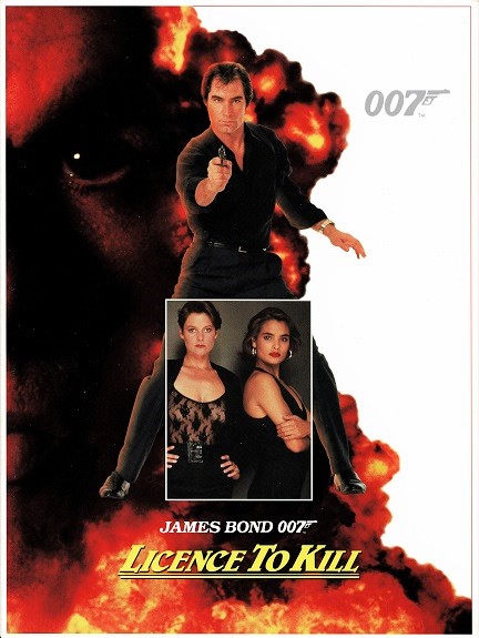 James Bond Licence To Kill Promo Card (2)