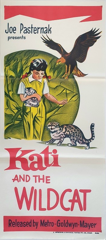 Kati And The Wildcat Australian Daybill Movie Poster