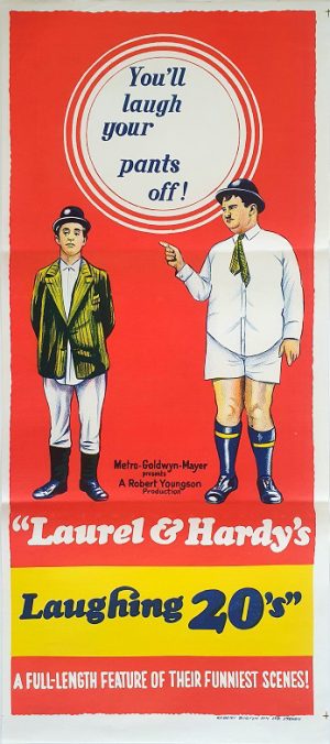 Laurel And Hardys Laughing 20s Australian Daybill Movie Poster (1)