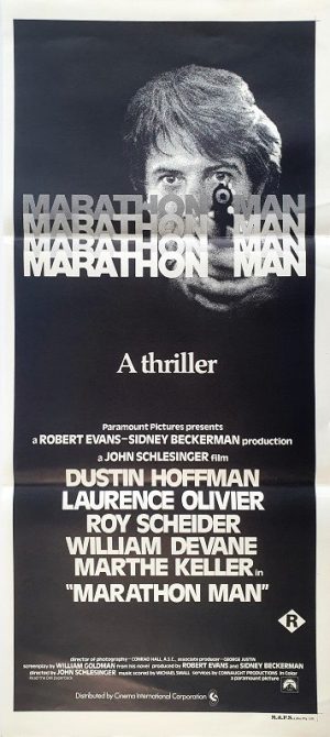 Marathon Man Australian Daybill Movie Poster