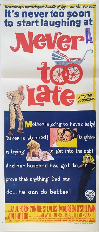 Never Too Late Australian Daybill Movie Poster (22)