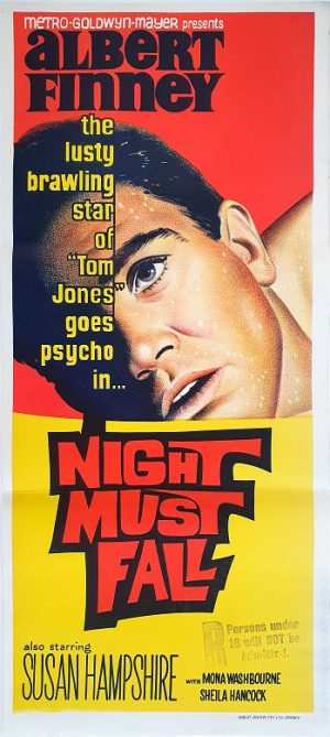 Night Must Fall Australian Daybill Movie Poster (3)