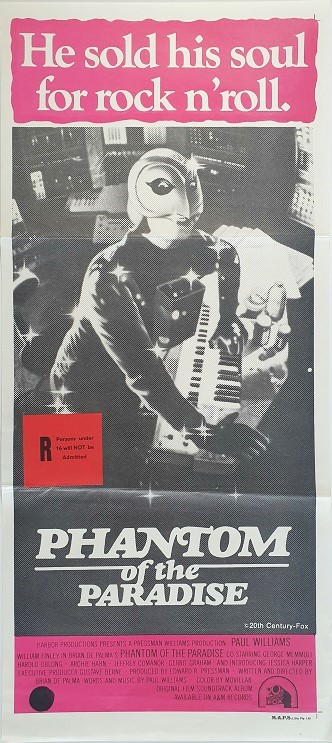 Phantom Of The Paradise Australian Daybill Movie Poster (1)