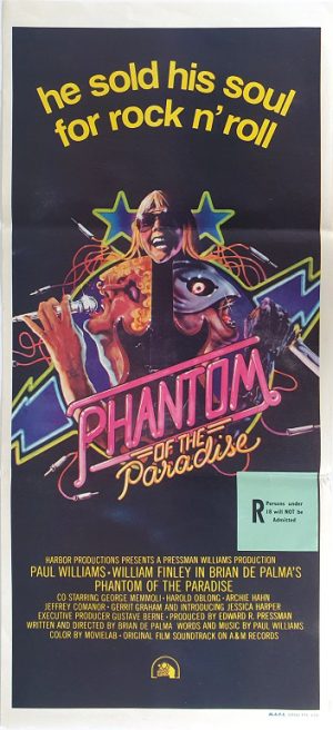 Phantom Of The Paradise Australian Daybill Movie Poster (9)