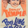 Poor Little Rich Girl Shirley Temple Australian Daybill Movie Poster
