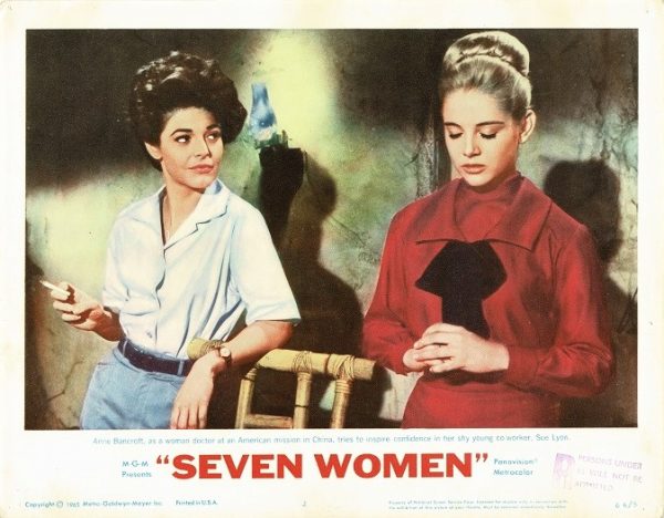 Seven Women Anne Bancroft Us Lobby Card 11 X 14 (10)