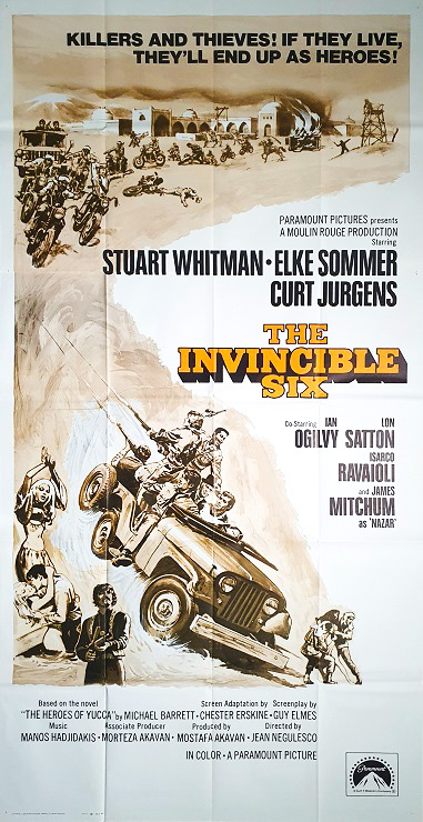 The Invincible Six Us 3 Sheet Movie Poster (12) Edited