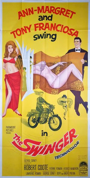 The Swinger Australian 3 Sheet Movie Poster