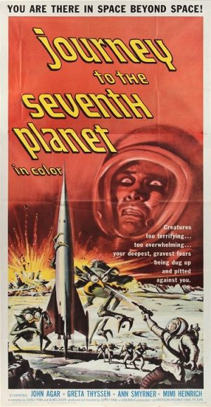 Journey To The Seventh Planet Us 3 Sheet Movie Poster