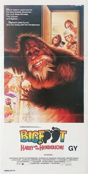 Bigfoot And The Hendersons Australian Daybill Movie Poster (5)