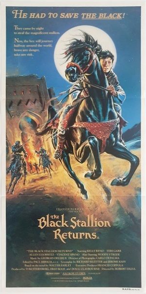 Black Stallion Returns Australian Daybill Movie Poster (4)