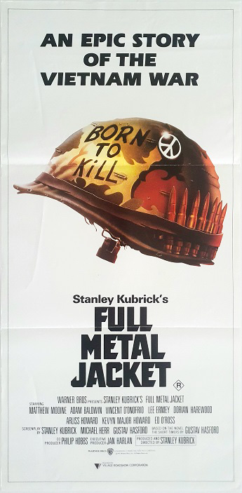 Full Metal Jacket Australian Daybill Movie Posters (4)
