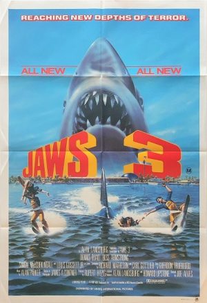 Jaws 3 Australian One Sheet Movie Poster (14)