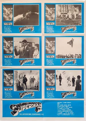 Superman 2 Australian Lobby Card Photosheet Movie Poster (5)