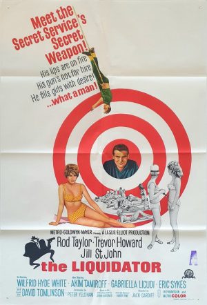 The Liquidator Bond Spoof Australian One Sheet Movie Poster