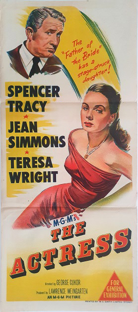 The Actress Australian Daybill Movie Poster