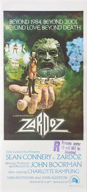 Zardoz Australian Daybill Movie Poster (3)