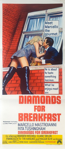 Diamonds For Breakfast Australian Daybill Movie Poster (3)