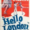 Hello London Australian Daybill Movie Poster