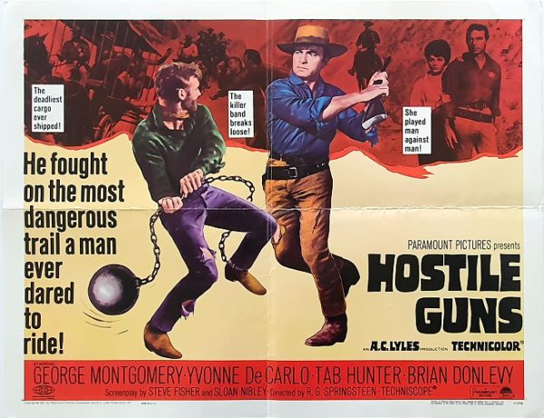 Hostile Guns Us Half Sheet Movie Poster (1)