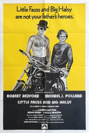Little Fauss And Big Halsy Australian One Sheet Movie Poster Robert Redford