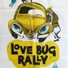 Love Bug Rally Australian One Sheet Movie Poster Vw Beetle