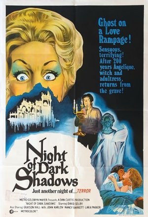 Night Of Dark Shadows Australian One Sheet Movie Poster