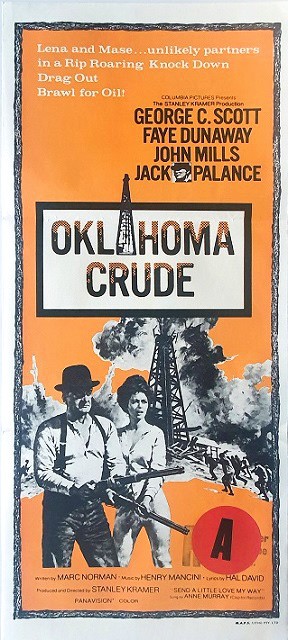 Oklahoma Crude Australian Daybill Movie Poster