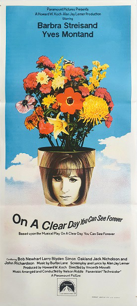 On A Clear Day You Can See Forever Australian Daybill Movie Poster (6) Edited